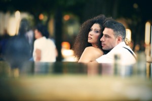 Ρομαντική φωτογραφία γάμου