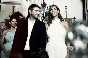 Ασπρόμαυρη φωτογραφία γάμου